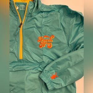 Dutch Bros windbreaker jacket